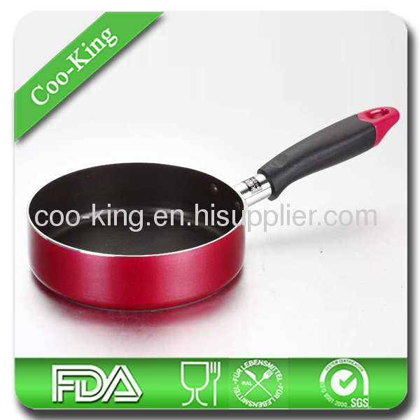 Aluminum non-stick deep frying pan