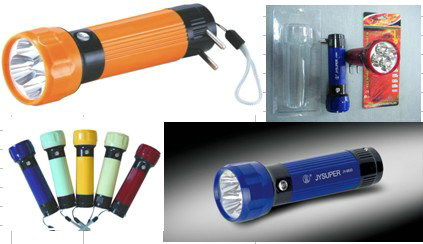 Lead-acid Battery Led Flashlight