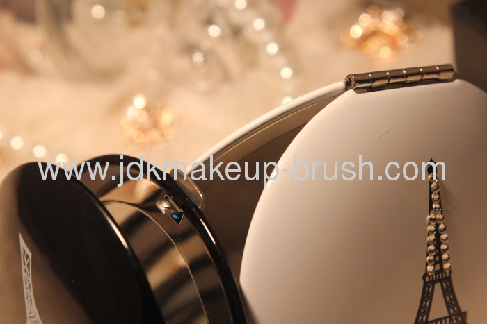 High-end cosmetic mirror in aluminum material easy to carry