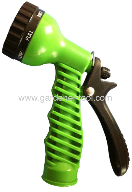 Plastic 7-Pattern Trigger Nozzle With rough non-slip handle