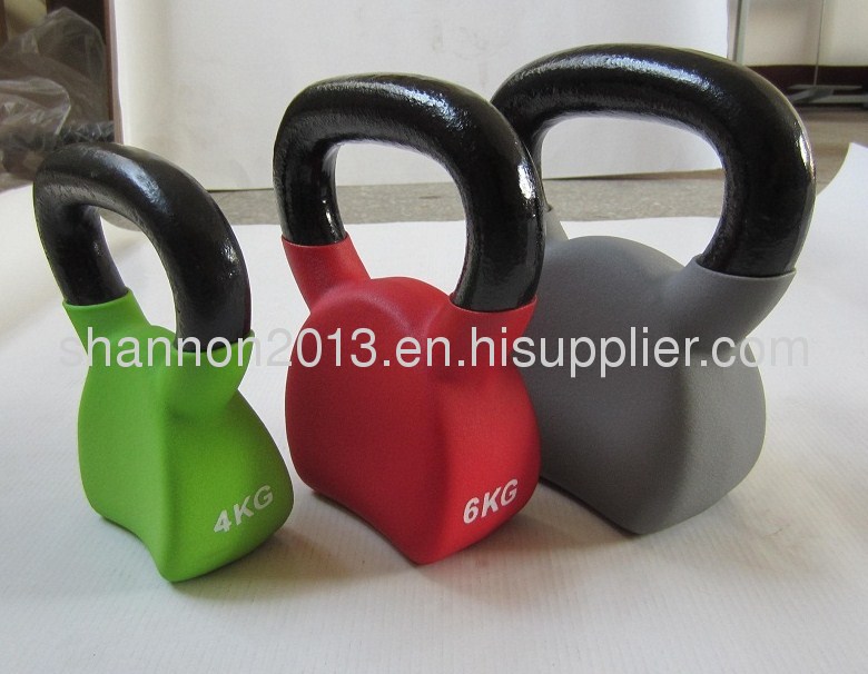 Colorful Steel solid Competition Kettlebell, Neoprene kettlebell, competition kettlebell 