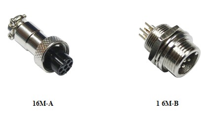 circular electronical wireconnector plug