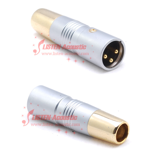 3 Pole Female XLR Audio Cable Connector