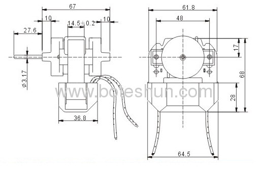 Shaded Pole Motor 7228