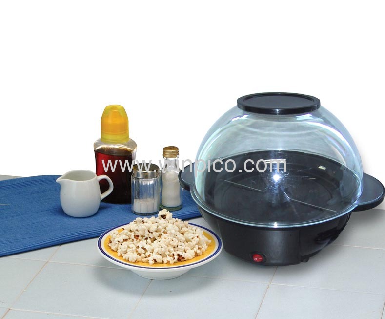 POPCORN MAKER WITH ROATING STIRRER