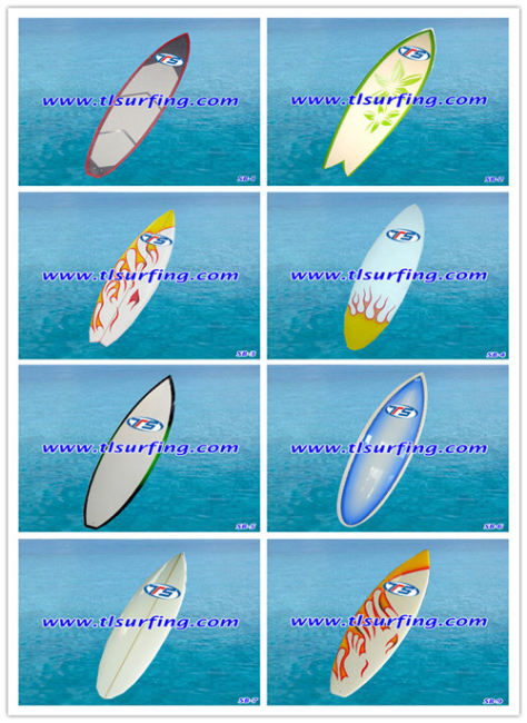 Colorful fashion short board