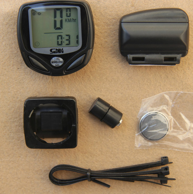 SD-546C Wired muti-function bike & bicycle computer speedometer 