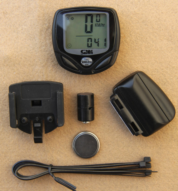 SD-548C Wireless muti-function bike & bicycle computer speedometer 