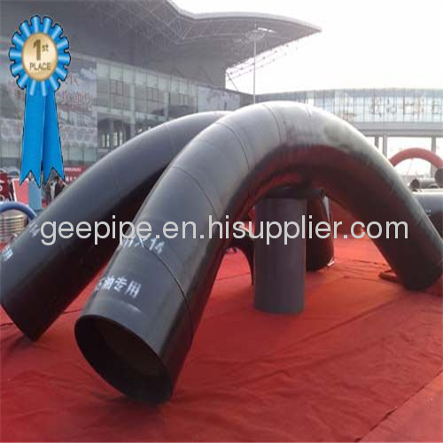 carbon steel pipe fitting hot formed bend