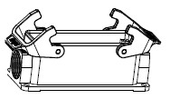 H24B surface mounting housing Heavy Duty Connector