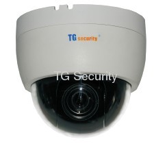Indoor Installation CCTV Mini High Speed Dome 600TVL ,12X Optical Zoom Camera