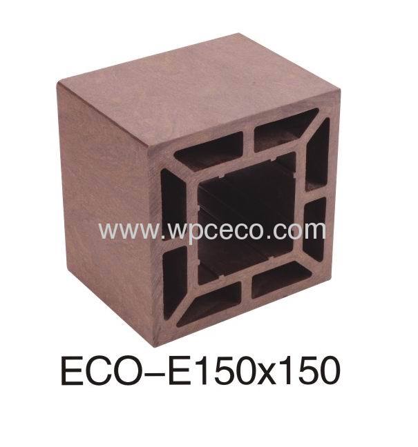 150x150mm Durable and best price Outdoor Wpc Square Column