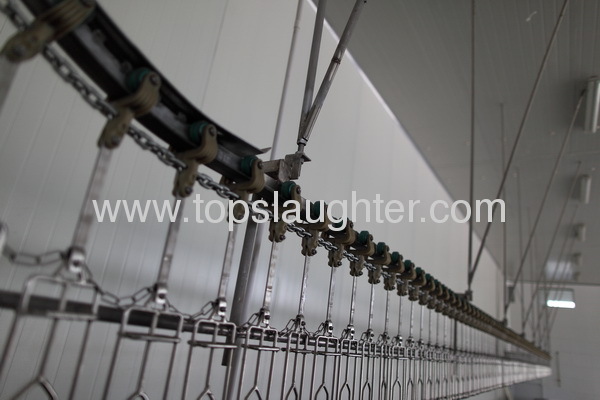 Poultry slaughter processing line