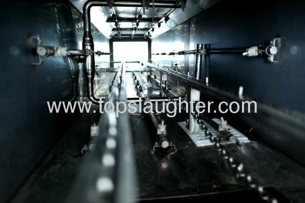 Poultry slaughter processing line