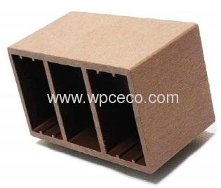 150x60mm wpc eco-friendly square Hollow column