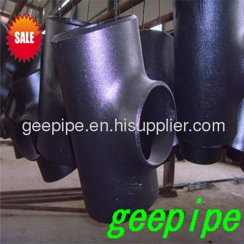 seamless carbon steel pipe tee for gas oil butt welded
