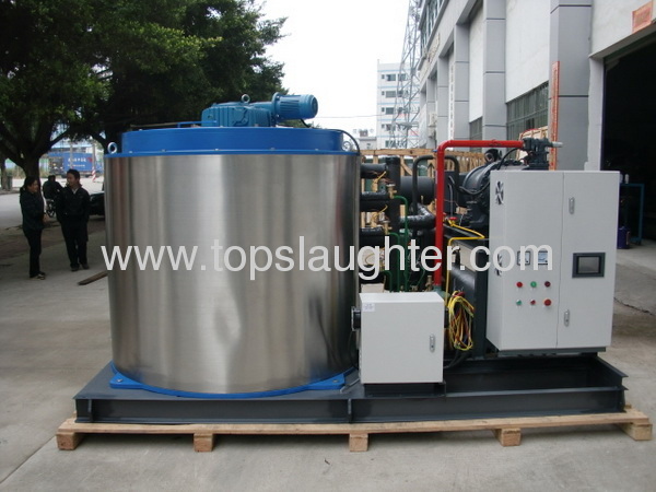 poultry processing machine ice flaker and maker