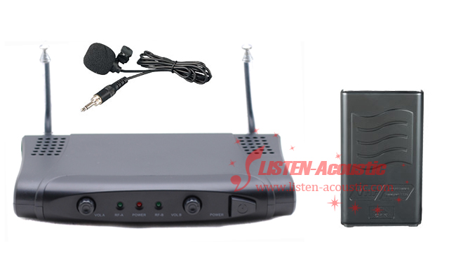 Dual VHF Wireless Microphone System LM-233
