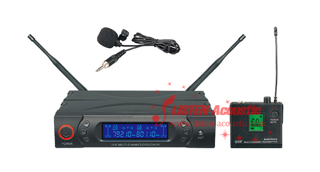 Dual UHF wireless microphone LM-8038