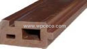 50X25mm Durable Wpc Edge-shaped Bar