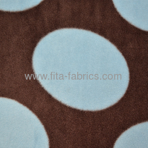  Print polar fleece fabric,Soft,warm,