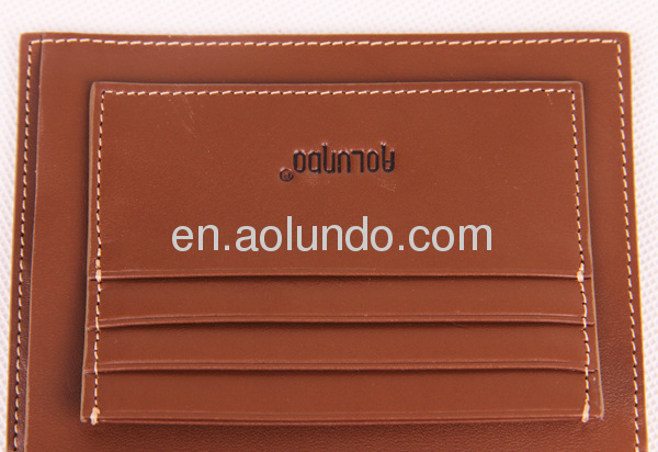 2013 fashion embossed wallet cow leather