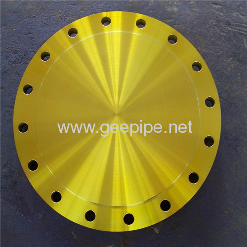 ASME B 16.5 forged alloy steel blind flange