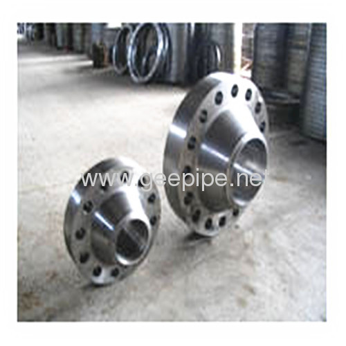 ASME B16.5 forged carbon steel welding neck flange