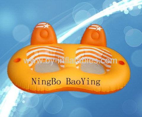 Inflatable PVC water chair