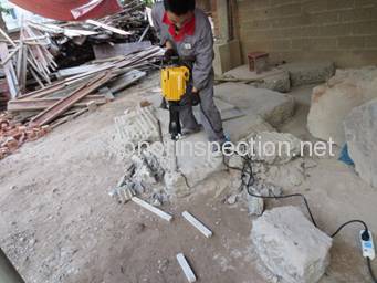 Demolition hammer quality inspection services