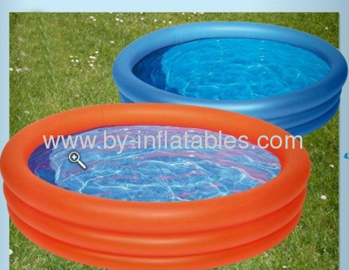 3 rings PVC inflatable swim pool