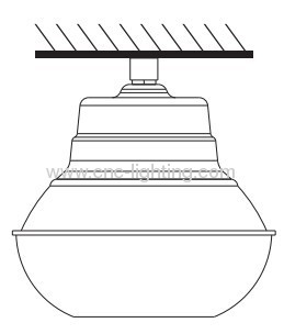 40-100W IP65 Induction Highbay Light with built-in driver