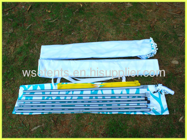 portable tarp canopy tent with different color