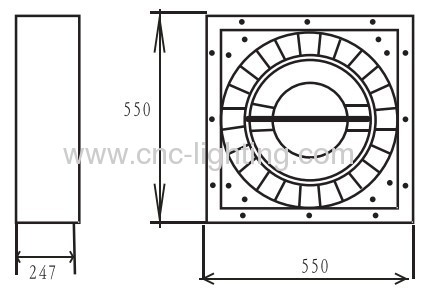 80-250W LVD explosion proof light