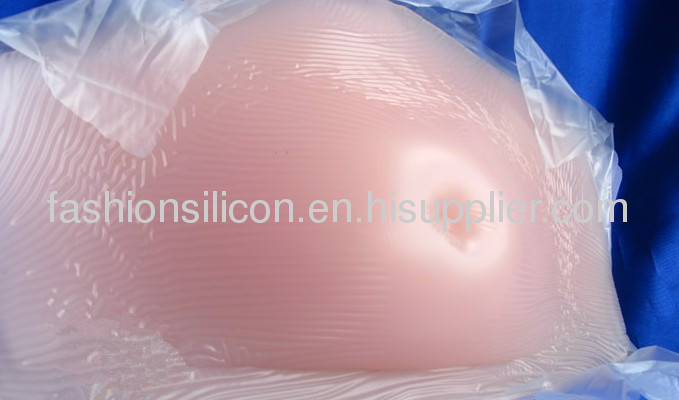 Artificial fake bump for pregnancy,rubber fake woman body,silicon belly