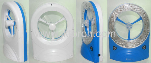 High quality rechargeable LED flashlight fan