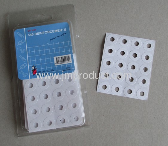 Reinforcement Ring/self -sticking label