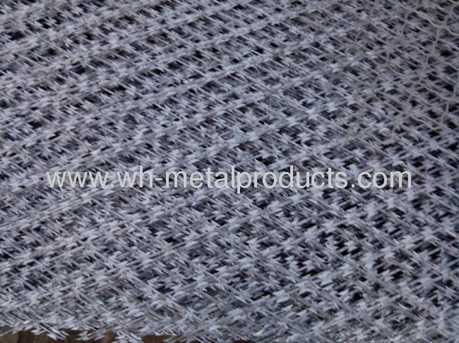 military wire mesh fence