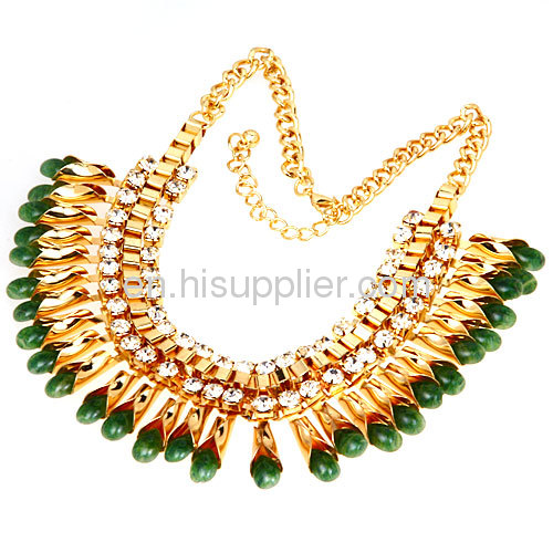 Designer Fashoin Accessories Gold Plated Necklace Bijouterie Wholesale