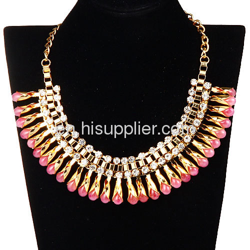 Designer Fashoin Accessories Gold Plated Necklace Bijouterie Wholesale