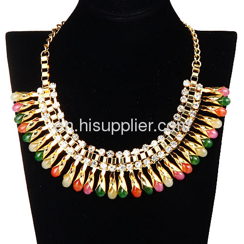 Designer Fashoin Accessories Gold Plated Necklace Bijouterie Wholesale