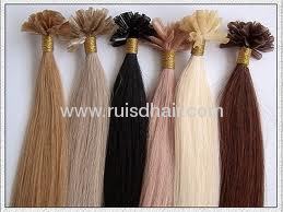 I-tip human hair extension (Stick hair extension)