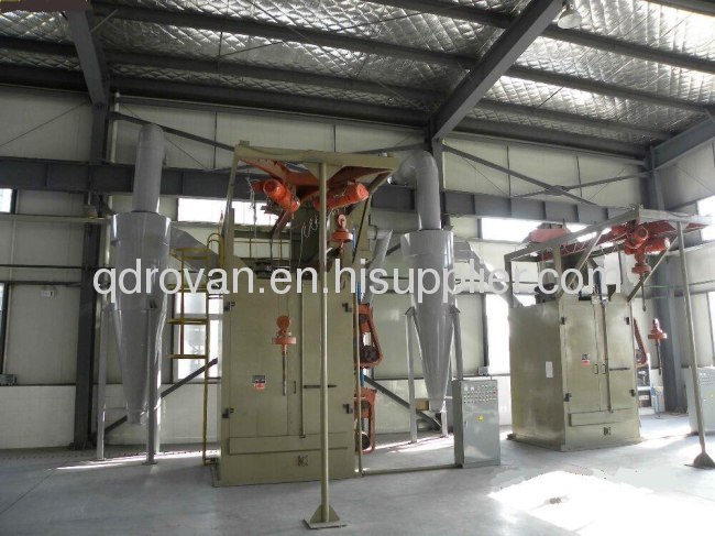 Q37 series hook type automatic sand blasting machine