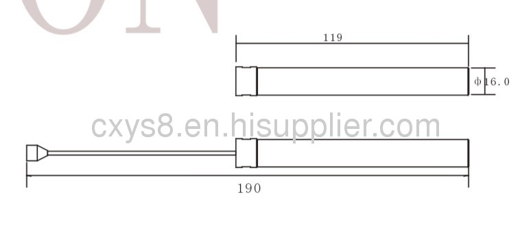 HIGH QUALITY AIR PISTON WITH MAGNETIC HEAD YDP-P560.M