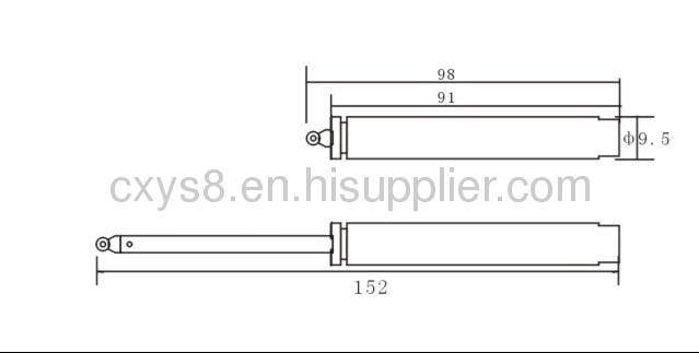 JOINABLE AIR PISTON FOR SLIDING DOOR YDP-P587