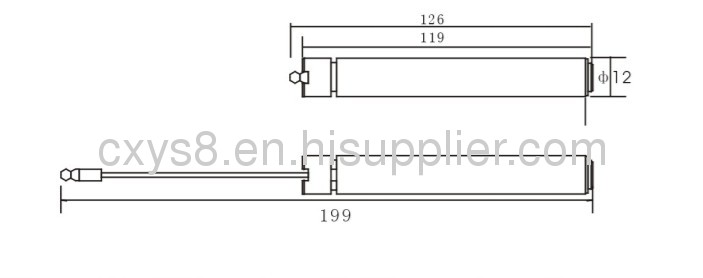 12MM DIAMETER AIR PISTON YDP-P588