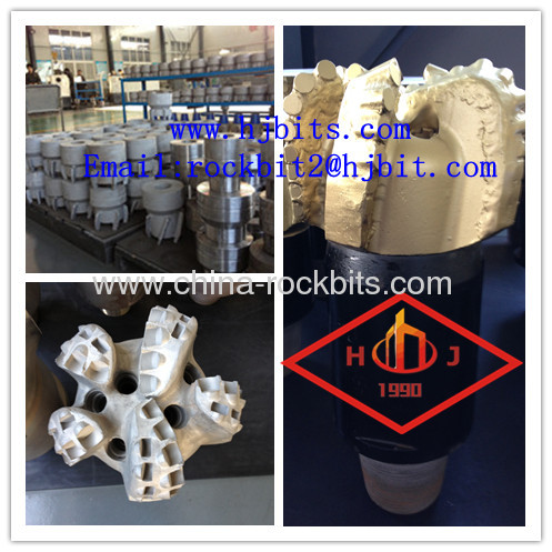 matrix body and steel body pdc diamond bit 