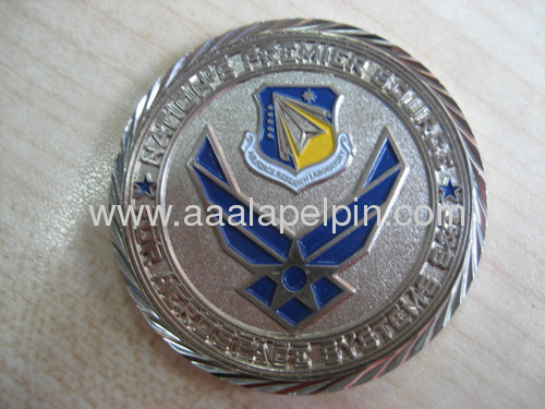 Soft Enamel Challenge Coin pin two design