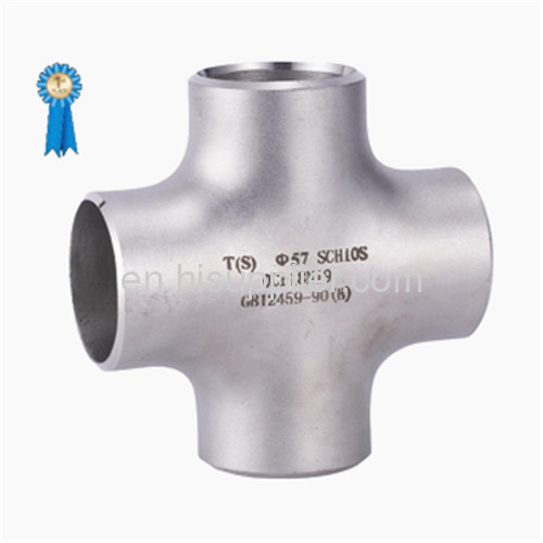 ASME B 16.9 forged alloy steel straight cross 