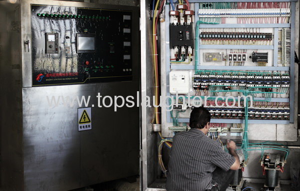 Rendering plant machine Electrical control cabinet